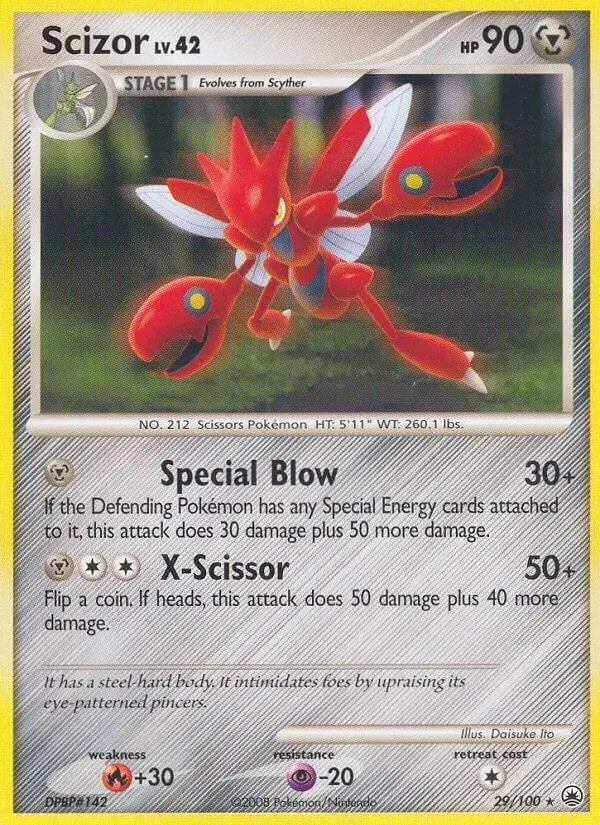 Scizor - Pokemon Majestic Dawn #29
