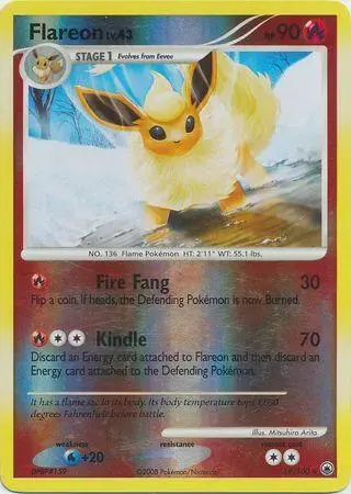 Flareon [Reverse Holo] - Pokemon Majestic Dawn #19