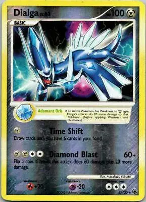 Dialga [Reverse Holo] - Pokemon Majestic Dawn #4