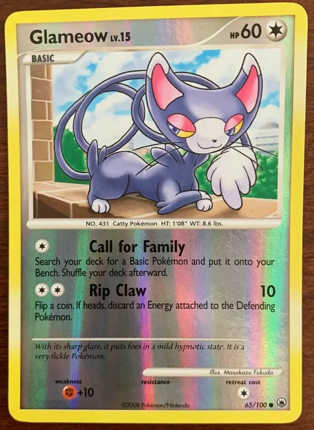 Glameow [Reverse Holo]