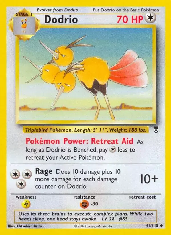 Dodrio - Pokemon Legendary Collection #41