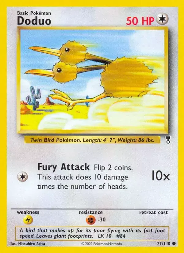 Doduo - Pokemon Legendary Collection #71