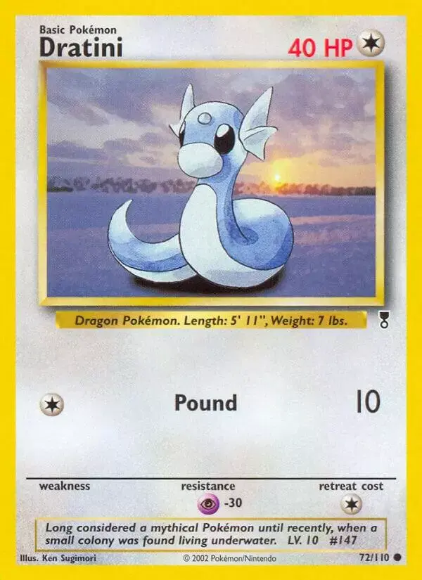 Dratini - Pokemon Legendary Collection #72