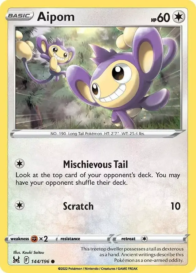 Aipom [Reverse Holo]