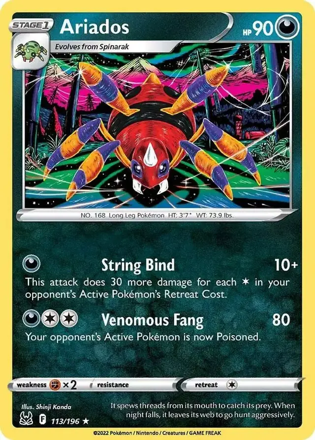 Ariados [Reverse Holo]