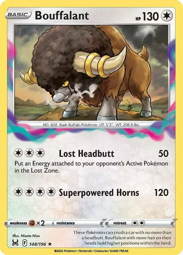 Bouffalant [Reverse Holo]