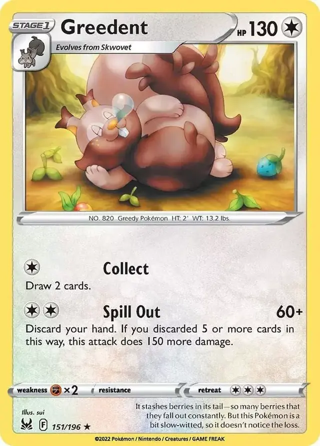 Greedent [Reverse Holo]