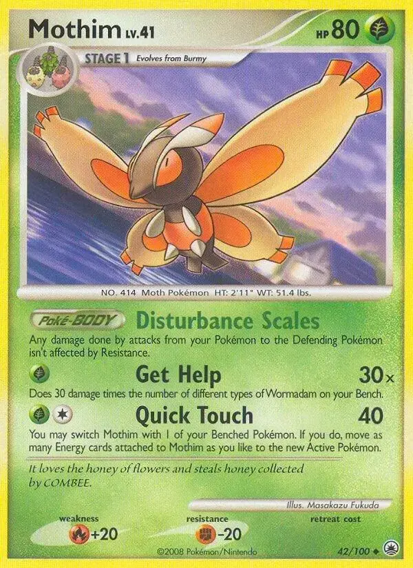 Mothim - Pokemon Majestic Dawn #42
