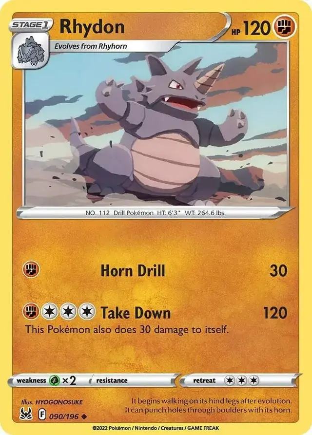 Rhydon [Reverse Holo]