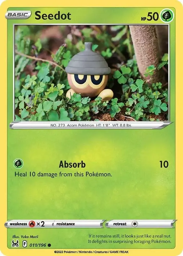 Seedot [Reverse Holo] - Pokemon Lost Origin #11