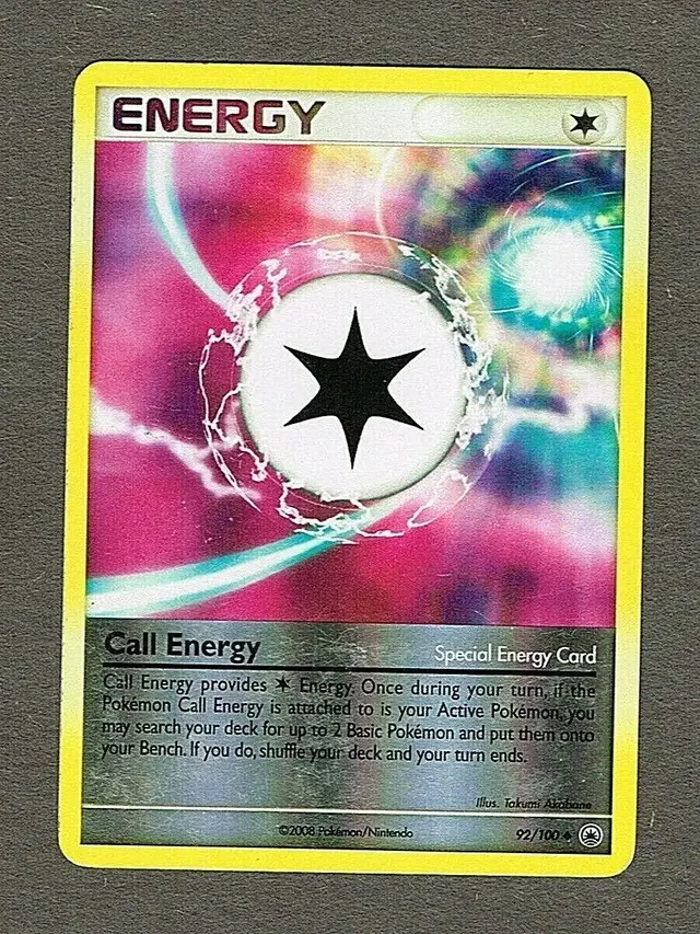 Call Energy [Reverse Holo] - Pokemon Majestic Dawn #92