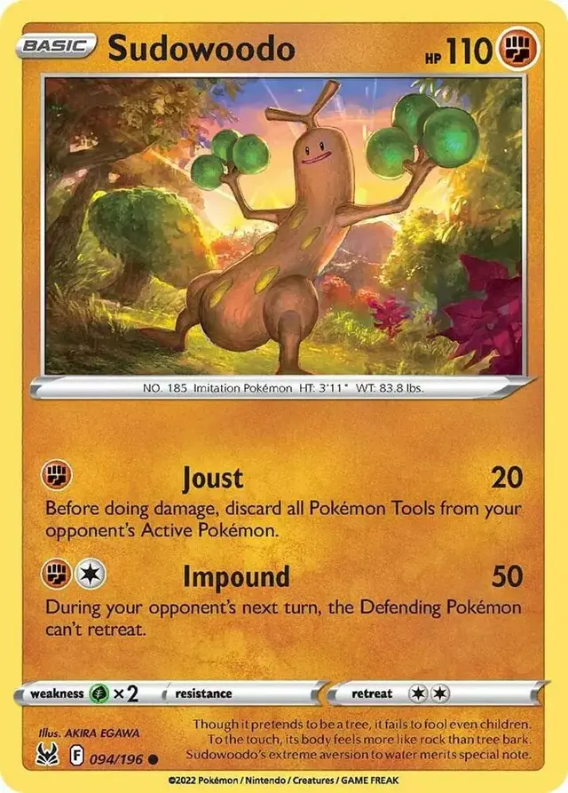 Sudowoodo [Reverse Holo]