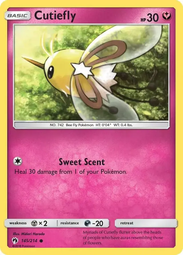 Cutiefly [Reverse Holo]