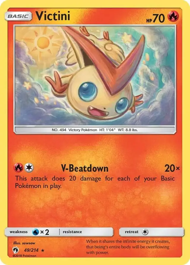 Victini - Pokemon Lost Thunder #49