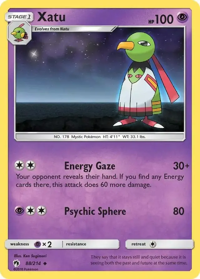 Xatu - Pokemon Lost Thunder #88