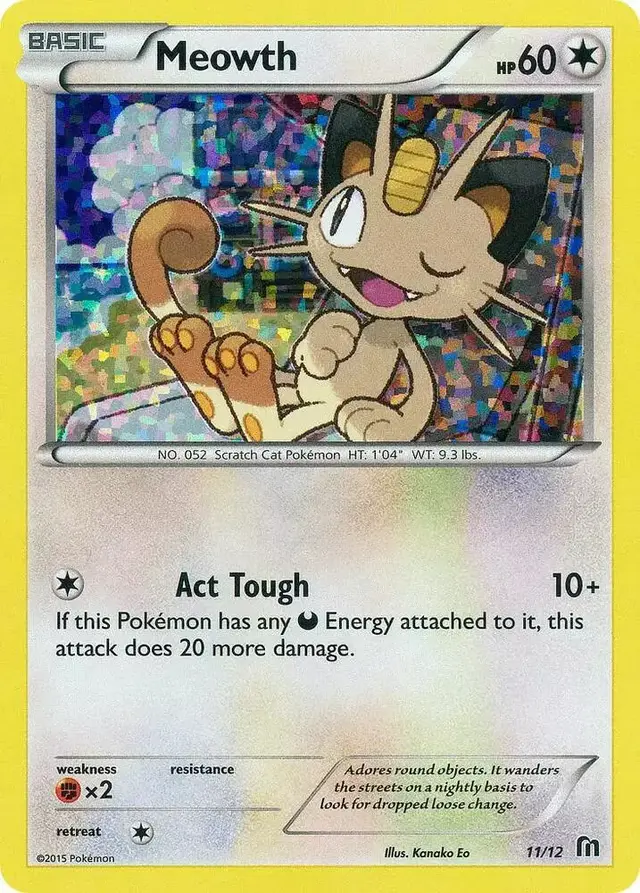 Meowth - Pokemon McDonalds 2016 #11
