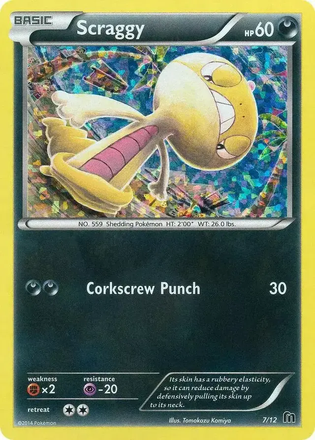 Scraggy - Pokemon McDonalds 2016 #7