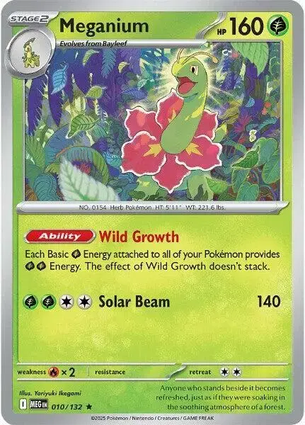 Meganium [Holo] - Pokemon Mega Evolution #10
