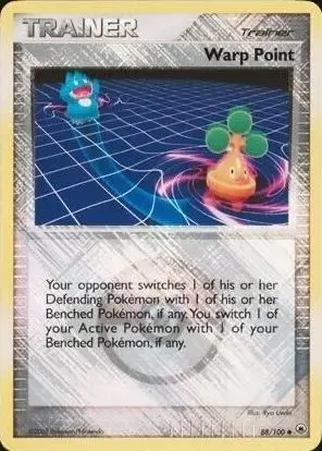 Warp Point [Crosshatch Holo] - Pokemon Majestic Dawn #88