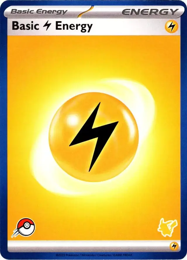 Basic Lightning Energy [Blue Border] - Pokemon My First Battle #N/A