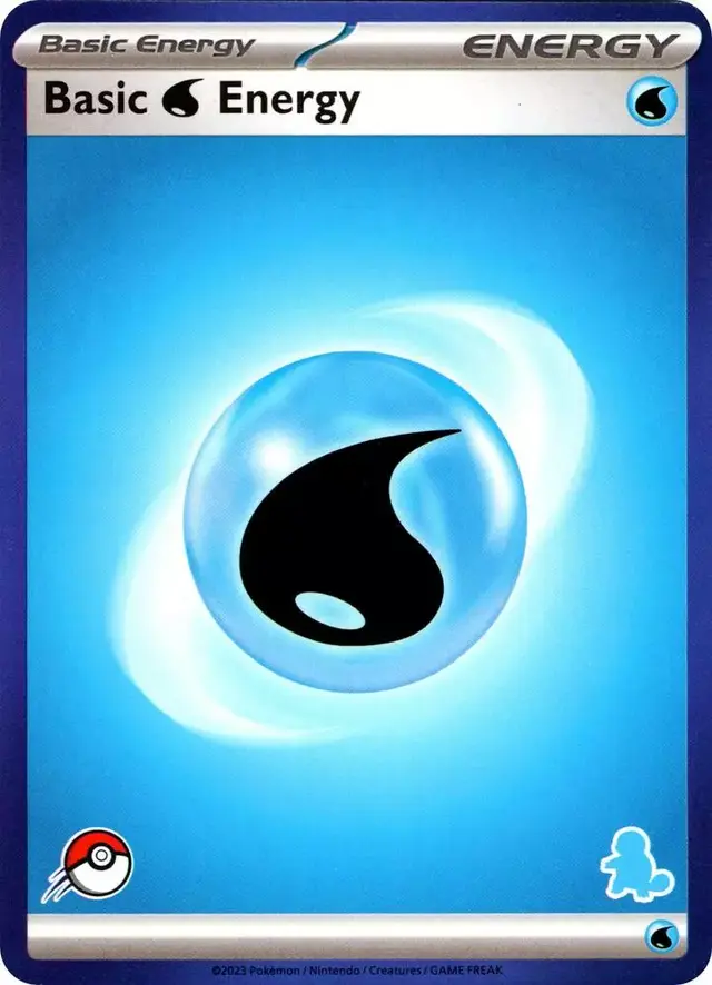 Basic Water Energy [Blue Border] - Pokemon My First Battle #N/A