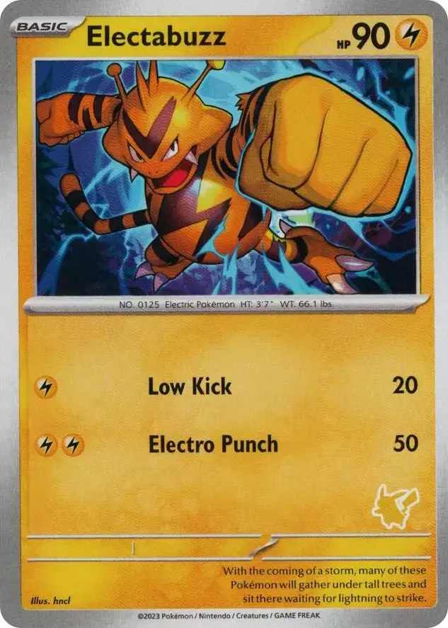 Electabuzz - Pokemon My First Battle #N/A