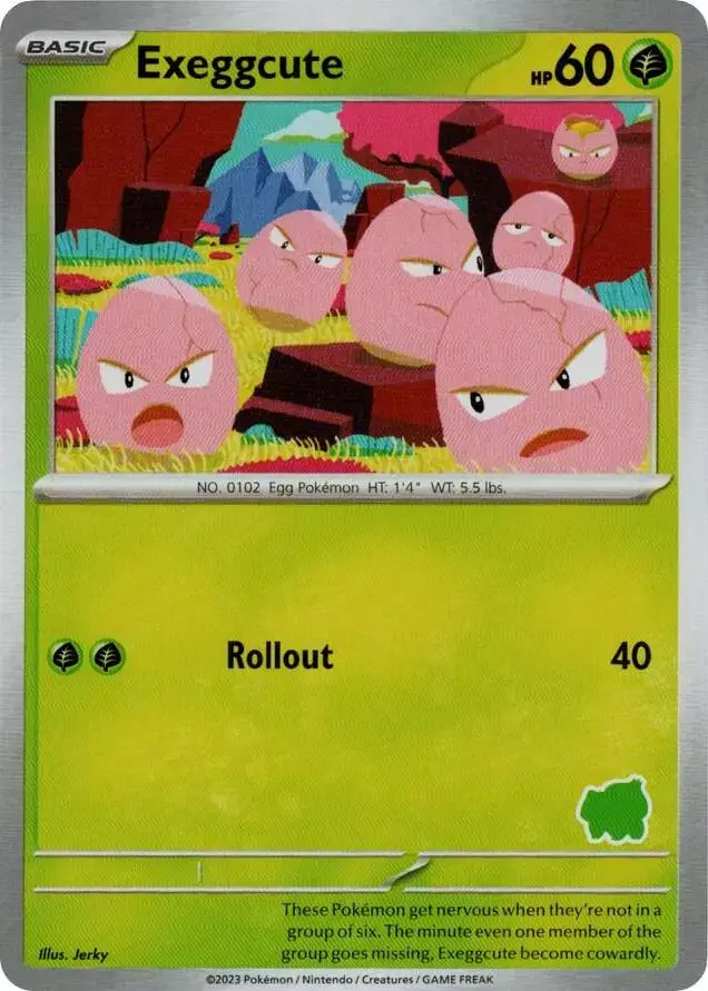 Exeggcute - Pokemon My First Battle #N/A