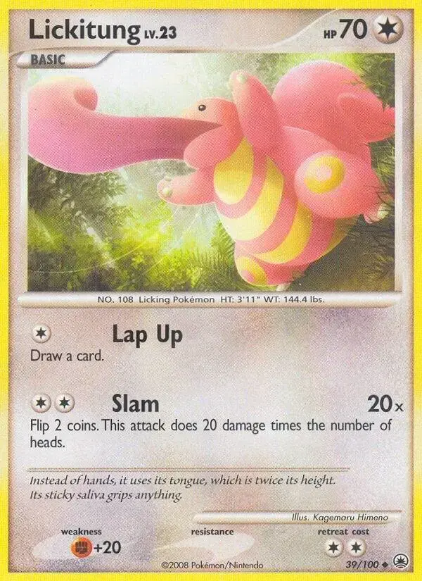 Lickitung - Pokemon Majestic Dawn #39