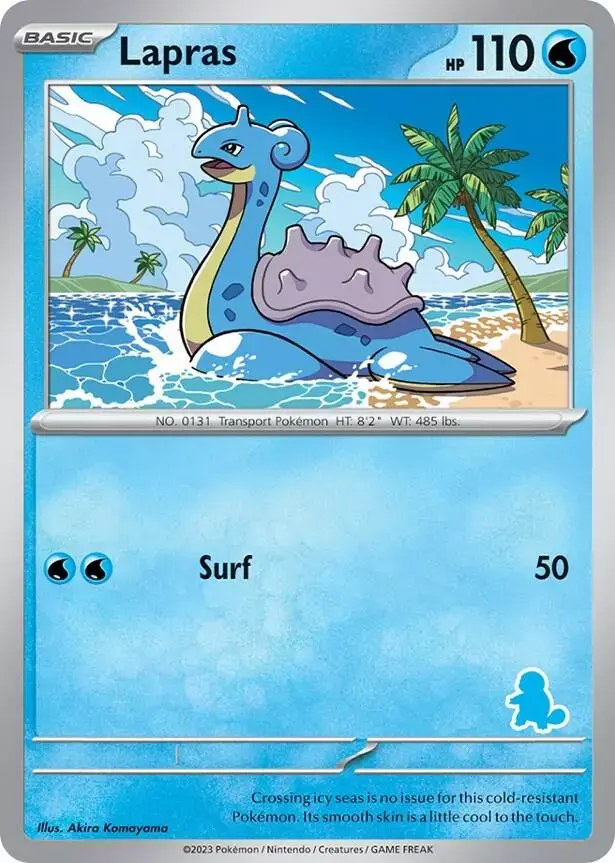 Lapras - Pokemon My First Battle #N/A