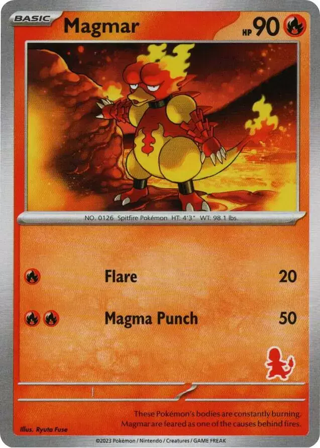 Magmar - Pokemon My First Battle #N/A
