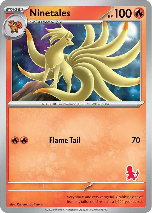 Ninetales - Pokemon My First Battle #N/A