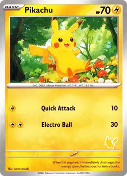 Pikachu #N/A - Pokemon My First Battle