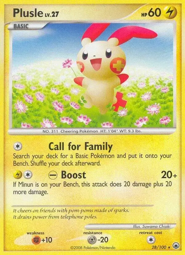 Plusle - Pokemon Majestic Dawn #28