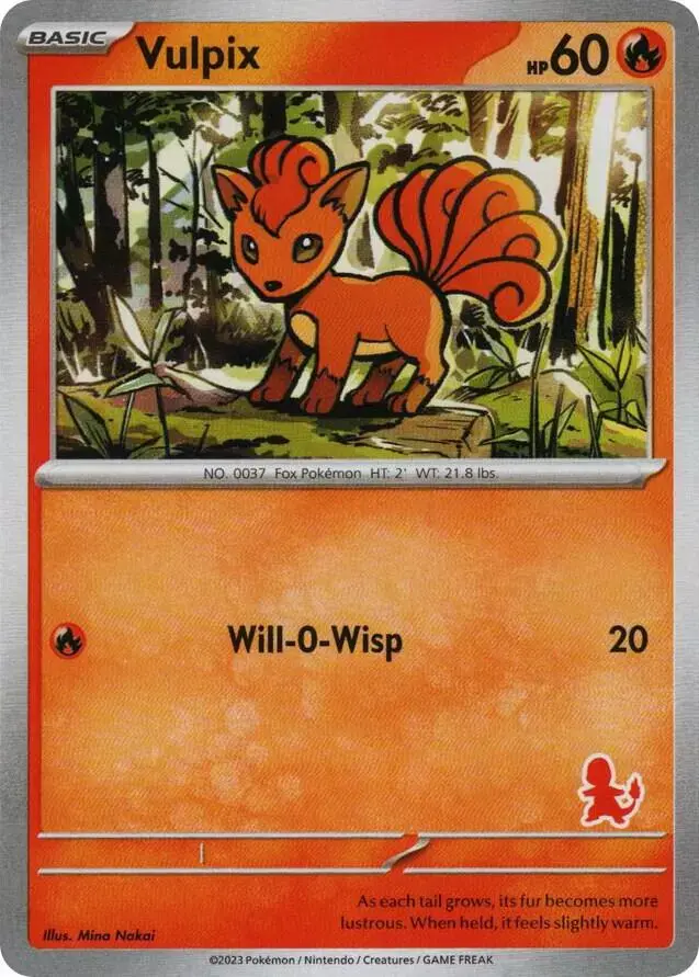 Vulpix - Pokemon My First Battle #N/A