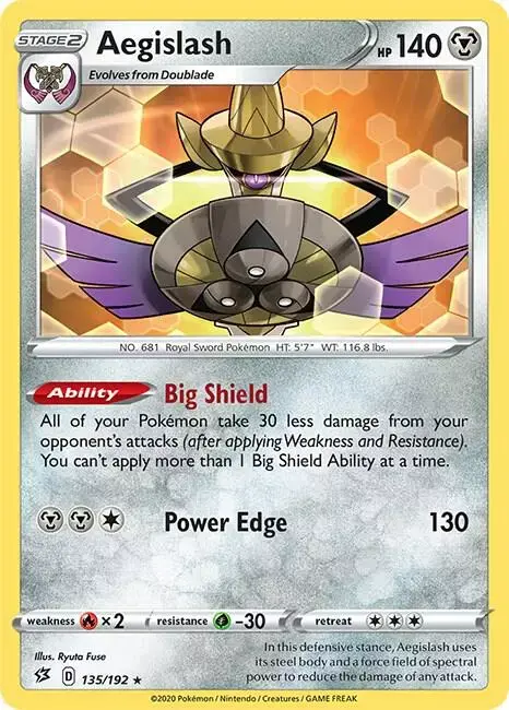 Aegislash [Reverse Holo]
