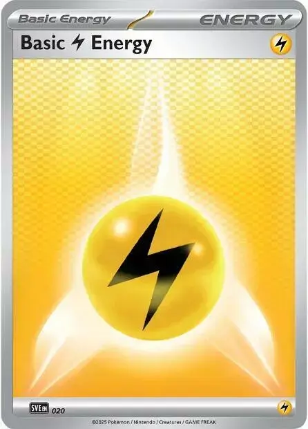Basic Lightning Energy #20 - Pokemon Scarlet & Violet Energy