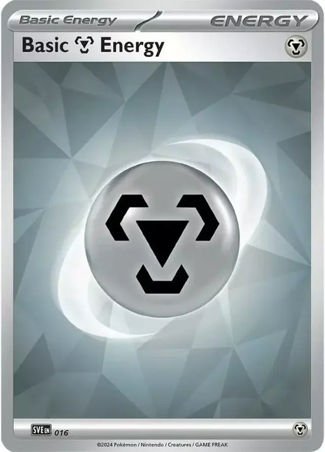 Basic Metal Energy #16 - Pokemon Scarlet & Violet Energy