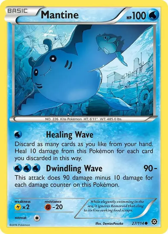 Mantine - Pokemon Steam Siege #27
