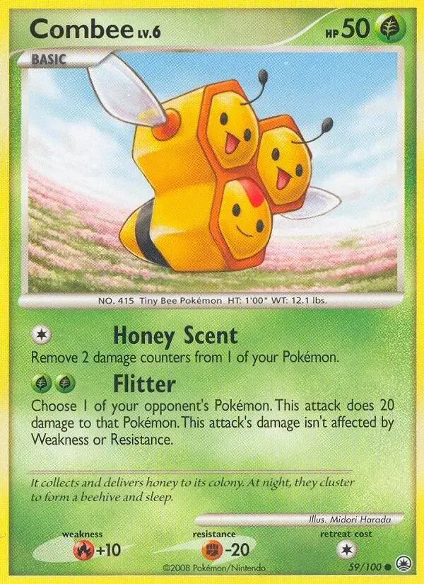 Combee - Pokemon Majestic Dawn #59