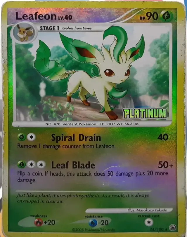 Leafeon [Stamped] - Pokemon Majestic Dawn #24
