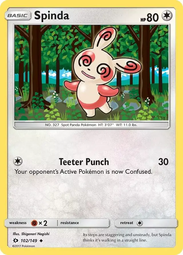 Spinda [Reverse Holo]