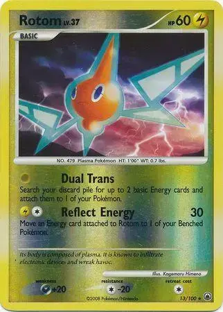 Rotom [Reverse Holo] - Pokemon Majestic Dawn #13