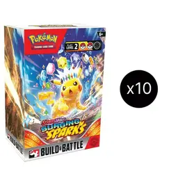 Build & Battle Display Box - Pokemon Surging Sparks