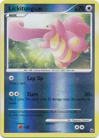 Lickitung [Reverse Holo] - Pokemon Majestic Dawn #39