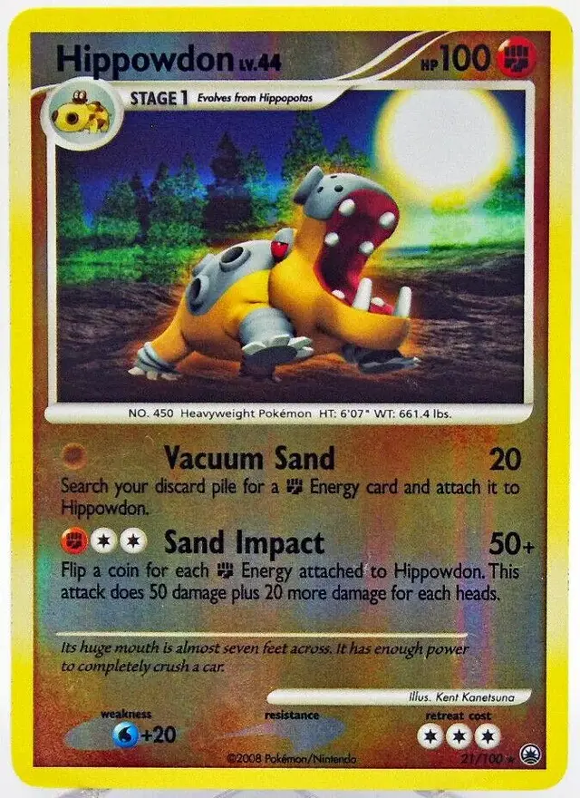 Hippowdon [Reverse Holo]