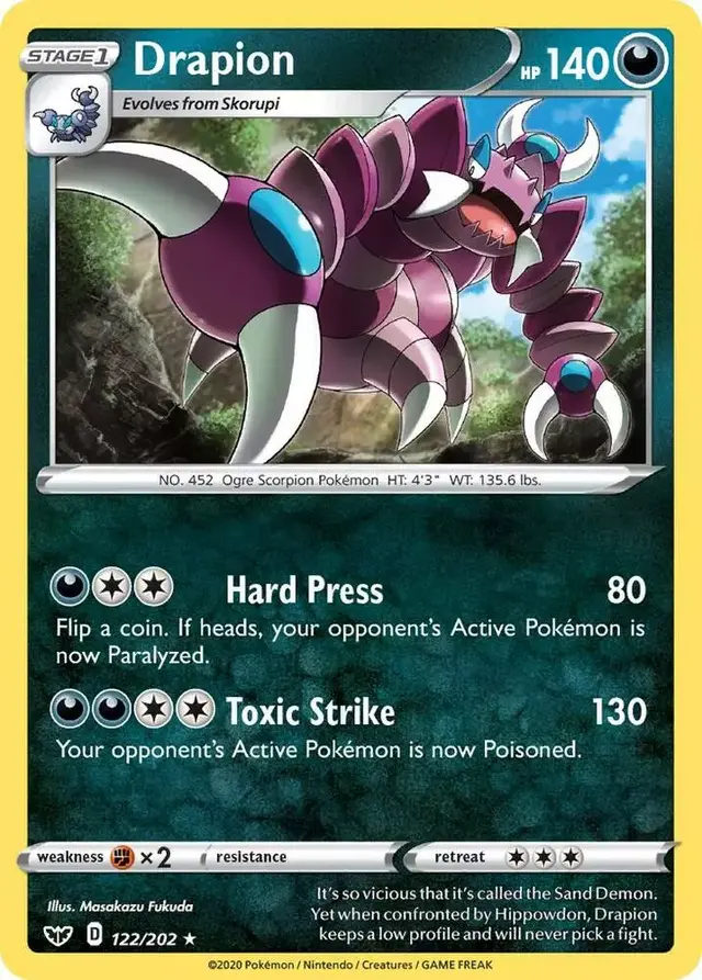 Drapion [Reverse Holo]