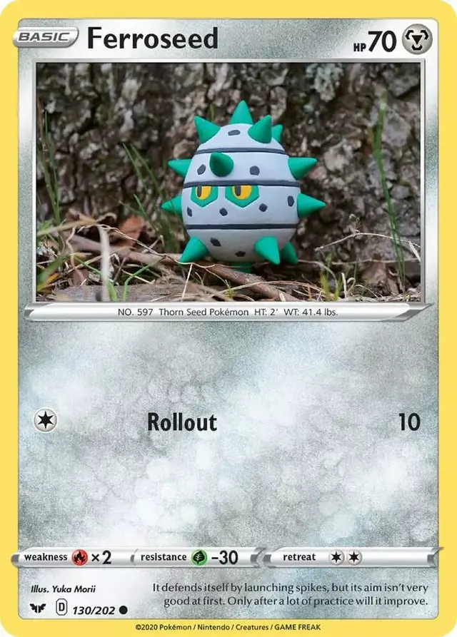 Ferroseed [Reverse Holo]