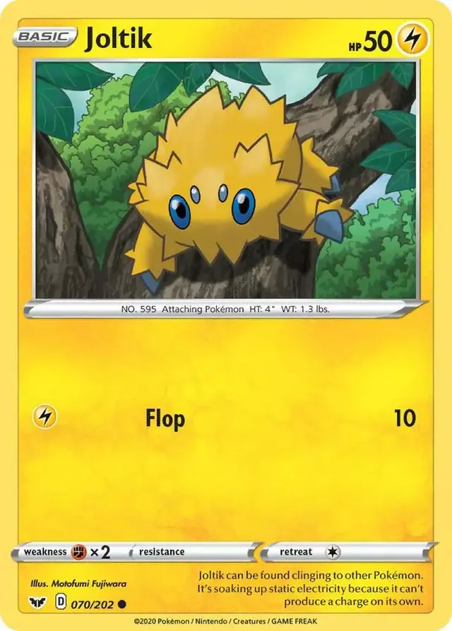 Joltik [Reverse Holo] - Pokemon Sword & Shield #70