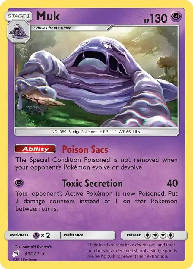 Muk [Reverse Holo]