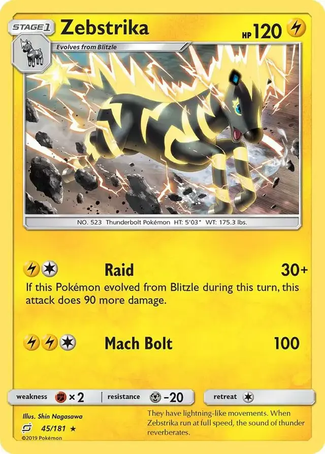 Zebstrika [Reverse Holo]